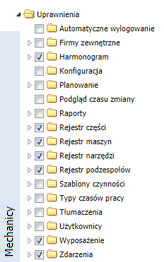 Precyzyjny system uprawnień